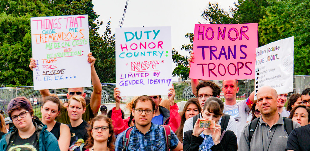transgender rights rally
