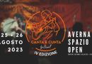 Canta e Cunta Festival 2023, la quarta edizione all’Averna Spazio Open