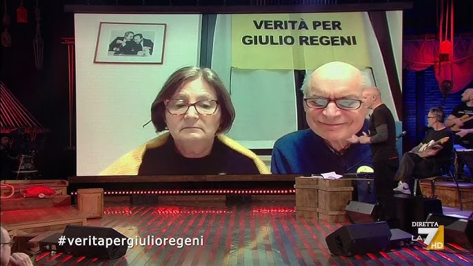 genitori di Giulio Regeni a Propaganda Live