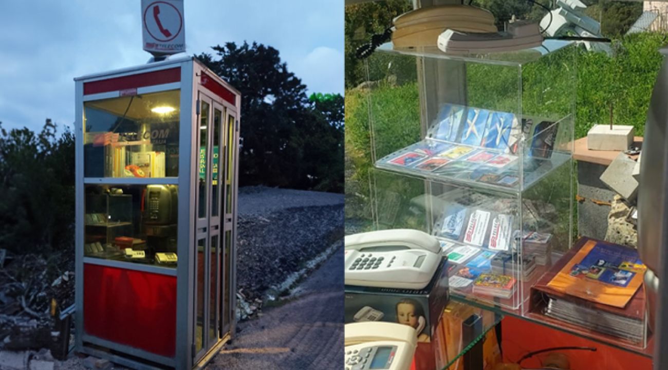 La cabina telefonica diventa un museo, Marco Vargiu