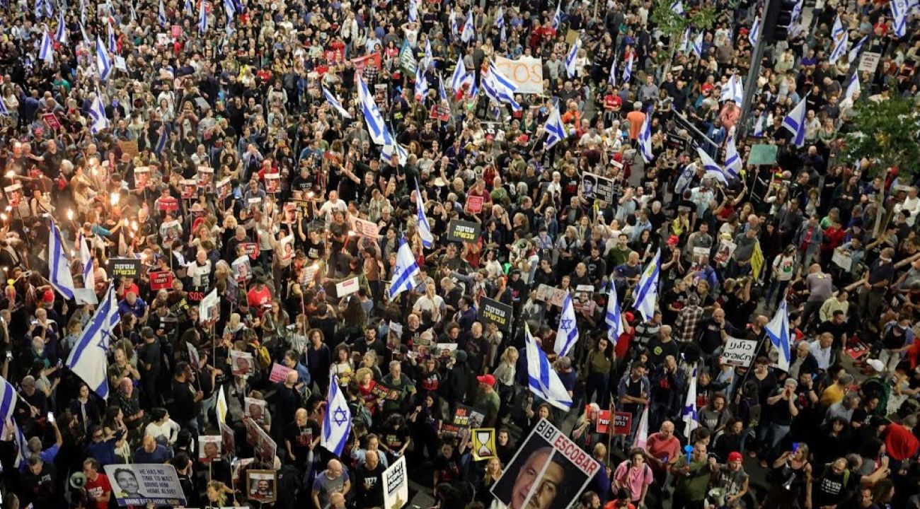 proteste contro Netanyahu in Israele